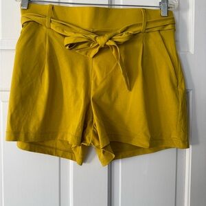 LOFT Mustard High Waist Women's Shorts